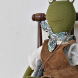 Fern the Frog doll- Corduroy Overalls with Blouse