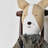 Fig the Frenchie Dog - Mossy Orchard Dress