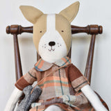 Fig the Frenchie Dog - Ojai Orchard Gather Dress