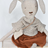 Ruthie the Rabbit doll - French Knit