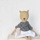 Agatha the Bear doll - Sweater with Morning Skirt