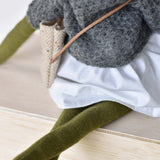 Fern the Frog doll- French Knit Sweater with Morning Skirt