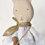 Mae the Barn Cat - Grid Plaid Day Dress