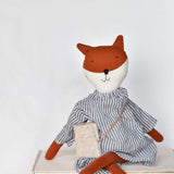 Florette the Fox doll - Breezy Stripe Day Dress