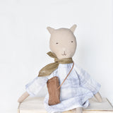 Mae the Barn Cat - Grid Plaid Day Dress