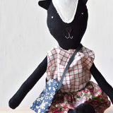 Scout the Skunk Doll - Gingham Picnic Set