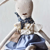 Ruthie the Rabbit Doll - Chambray