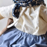 Agatha the Bear doll - Chambray Skirt