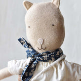 Mae the Barn Cat Doll - Chambray