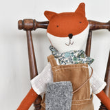 Florette the Fox doll - Orchard Overalls