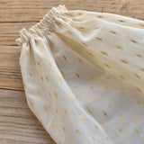 Mae the Cat – Heirloom Wool Doll in Golden Field Skirt