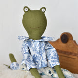 Fern the Frog doll- Horse Hill Pajama Set