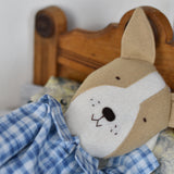 Fig the Frenchie Dog - Plaid Pajama Set