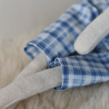 Fig the Frenchie Dog - Plaid Pajama Set