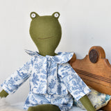 Fern the Frog doll- Horse Hill Pajama Set