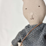 Mae the Barn Cat - French Knit Sweater with Morning Skirt