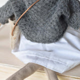 Mae the Barn Cat - French Knit Sweater with Morning Skirt