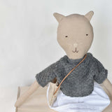 Mae the Barn Cat - French Knit Sweater with Morning Skirt