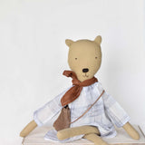 Agatha the Bear doll - Grid Plaid Day Dress
