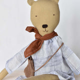 Agatha the Bear doll - Grid Plaid Day Dress