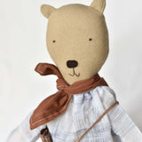Agatha the Bear doll - Grid Plaid Day Dress
