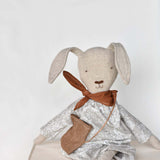 Ruthie the Rabbit doll - Liberty Floral - Handmade Heirloom Toy | Woolgrass Farm