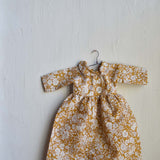 The Goldenrod Dress — Liberty Floral Doll Dress