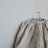 The Canyon Dress — Flax Linen Doll Dress