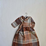The Orchard Dress — European Linen Plaid Doll Dress