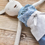 Ruthie the Rabbit – Heirloom Wool Doll in Harbor Apron Set