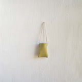 The Errand Bag - Chartreuse Leather Doll Satchel