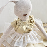 Ruthie the Rabbit - Heirloom Wool Doll