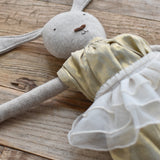 Ruthie the Rabbit - Heirloom Wool Doll